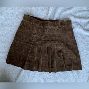 Juicy couture plaid skirt